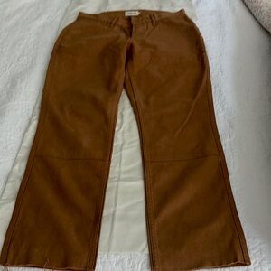 Taylor stitch The Chore Pant in Tobacco Boss Duck.  Classic medium rise